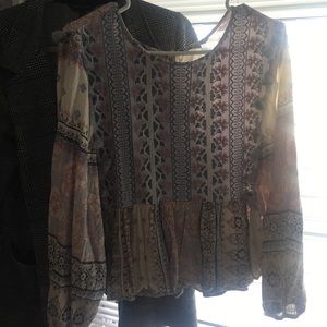 American Eagle Boho Top
